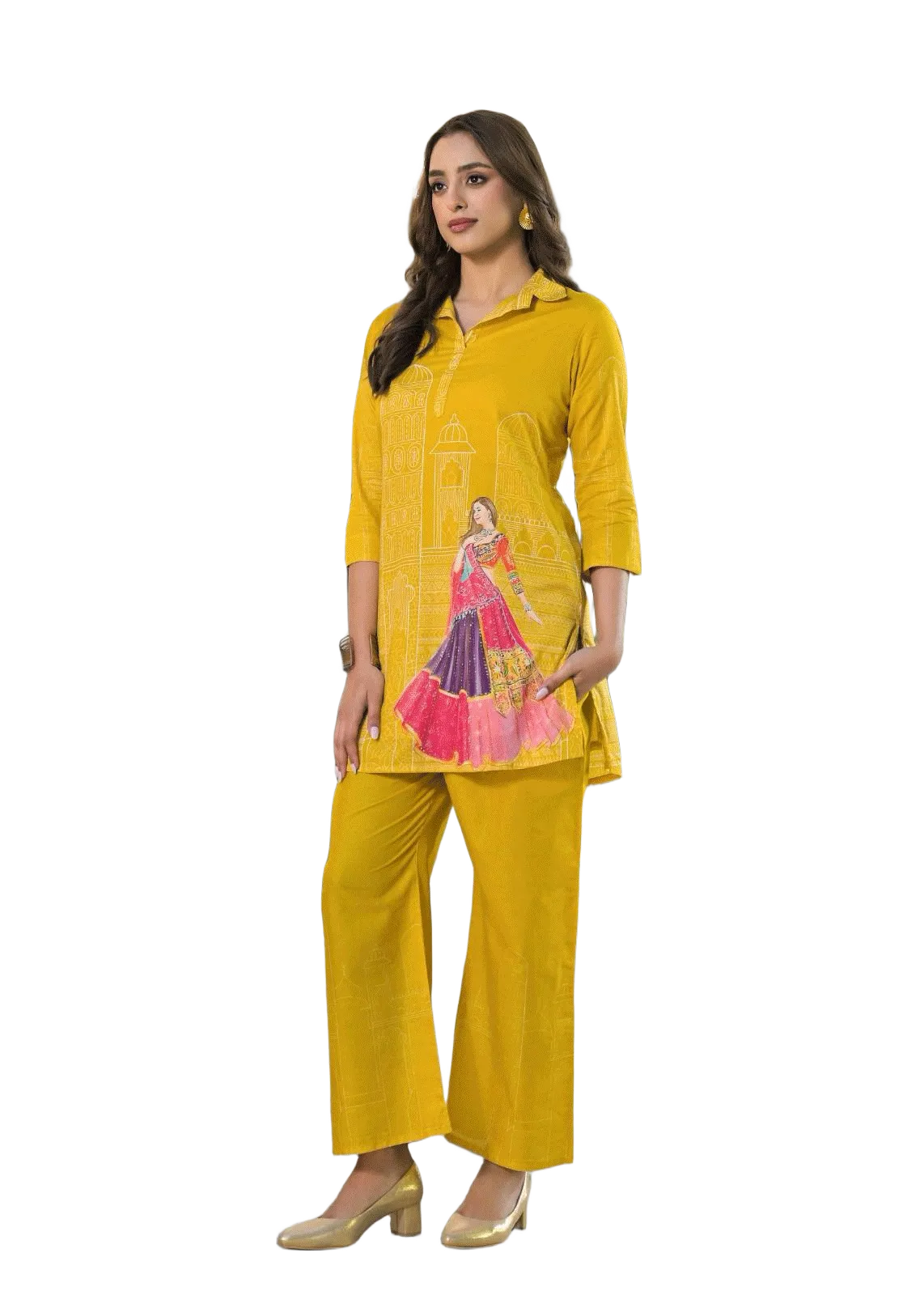 Jaipuri Printed Co-ord Set