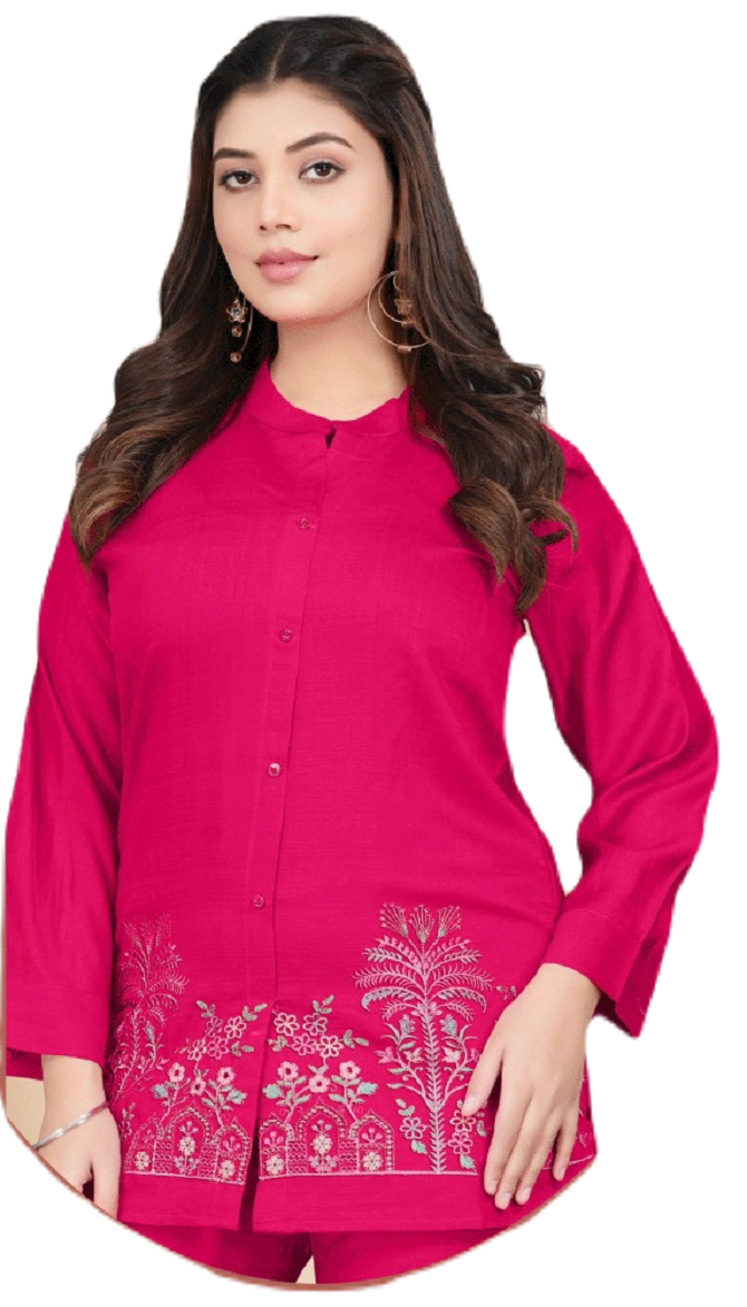 Embroidery Co-ord Set