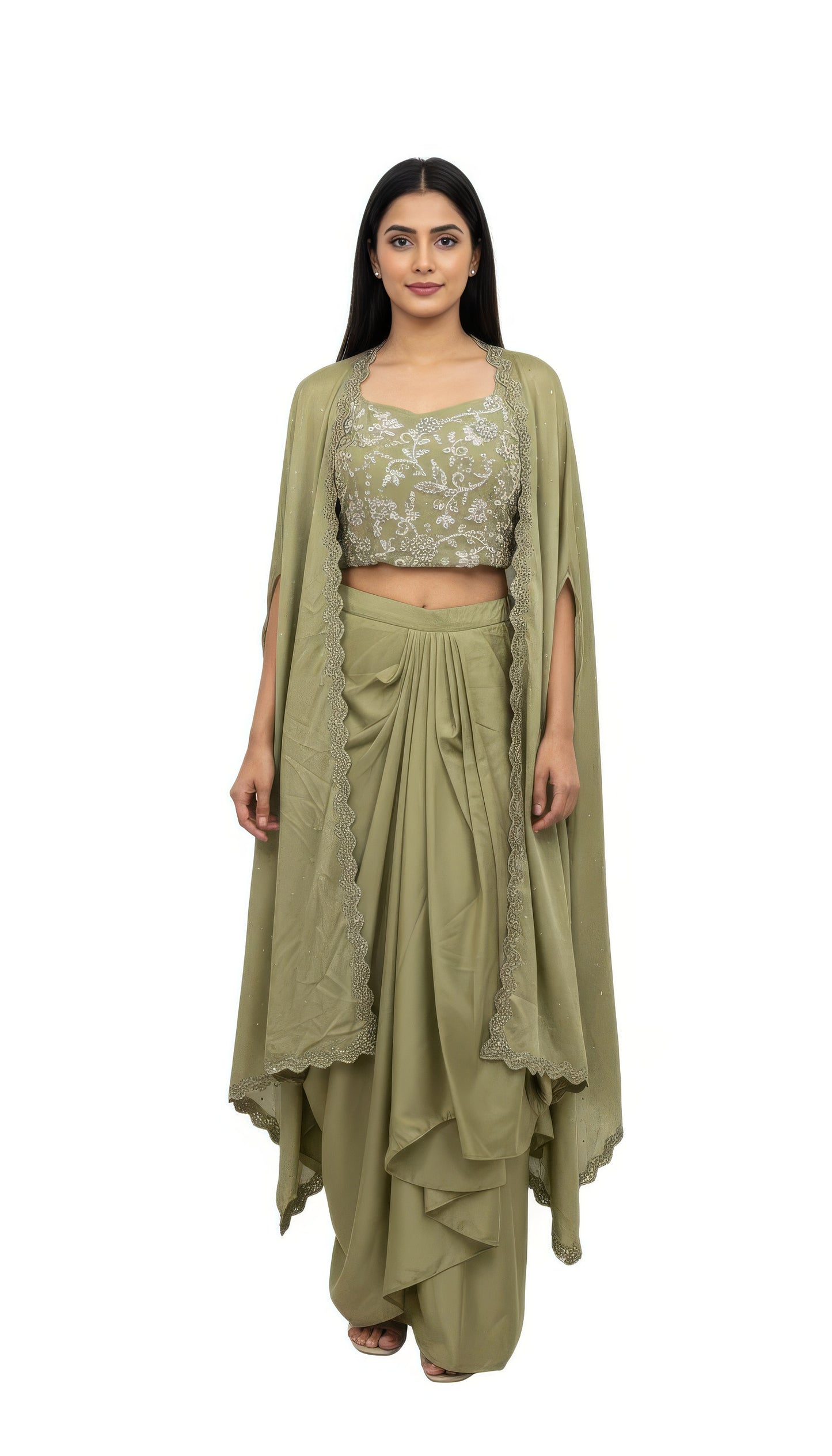 Traditional Lehenga Choli with Dupatta for Wedding