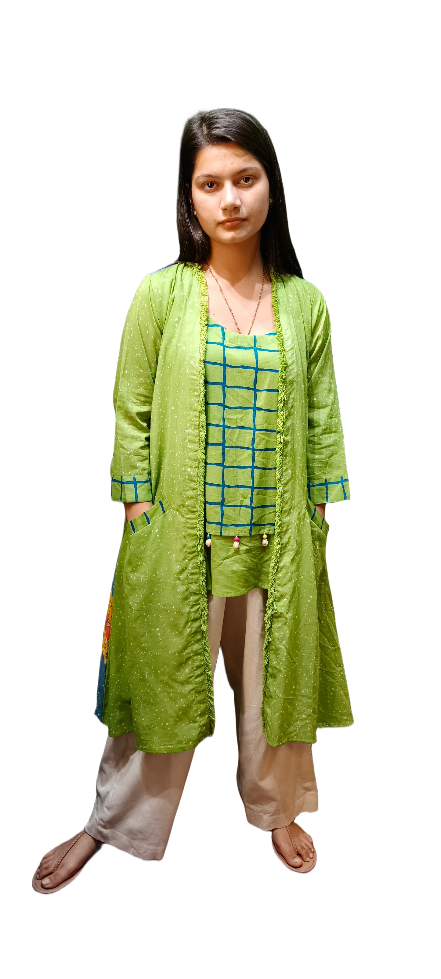 Casual Cotton Indo Western Cord Set