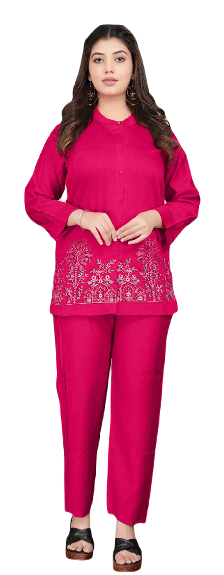 Embroidery Co-ord Set