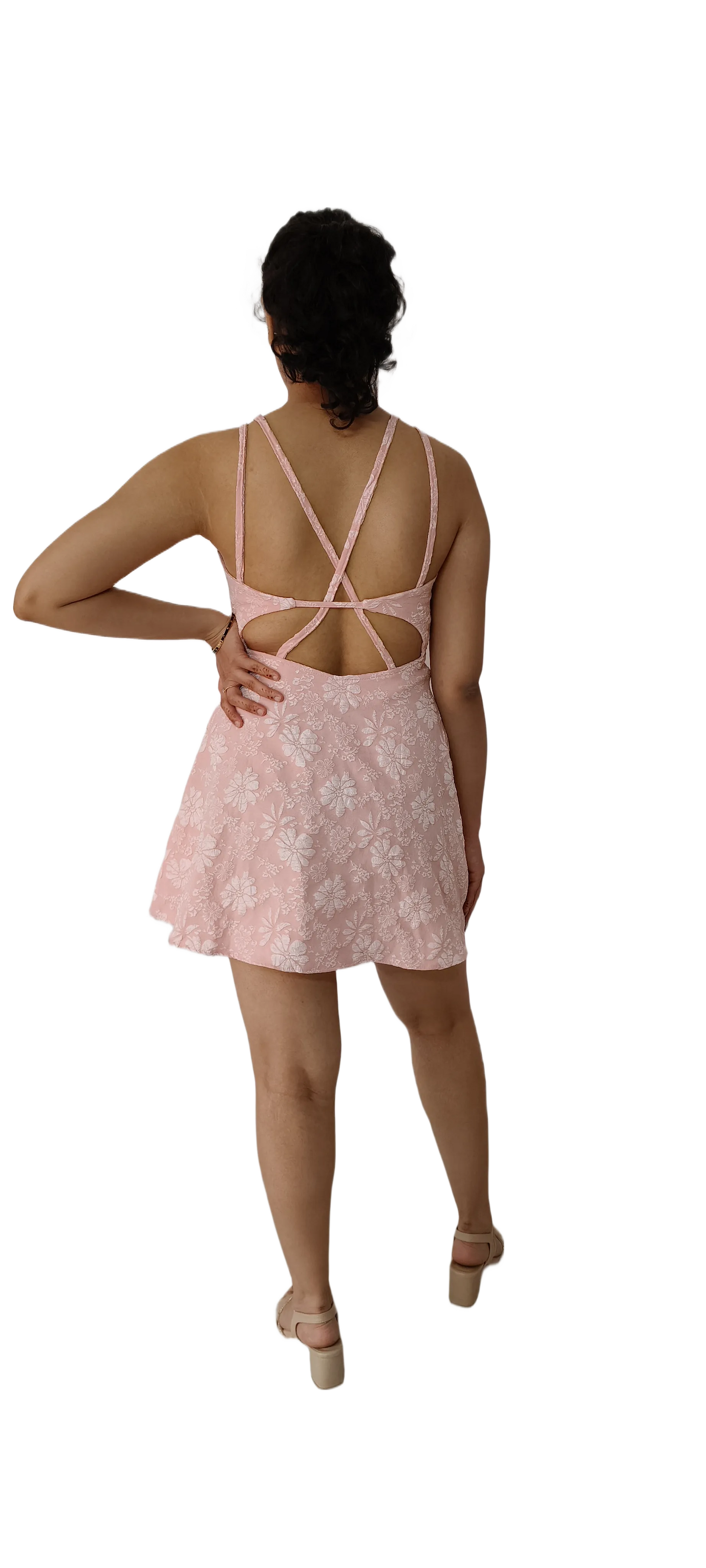 Women Short Elegant Strap Dress