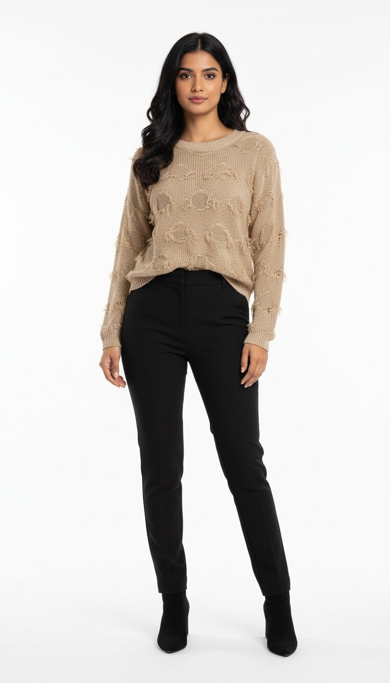 Women’s Knit Sweater Top Casual