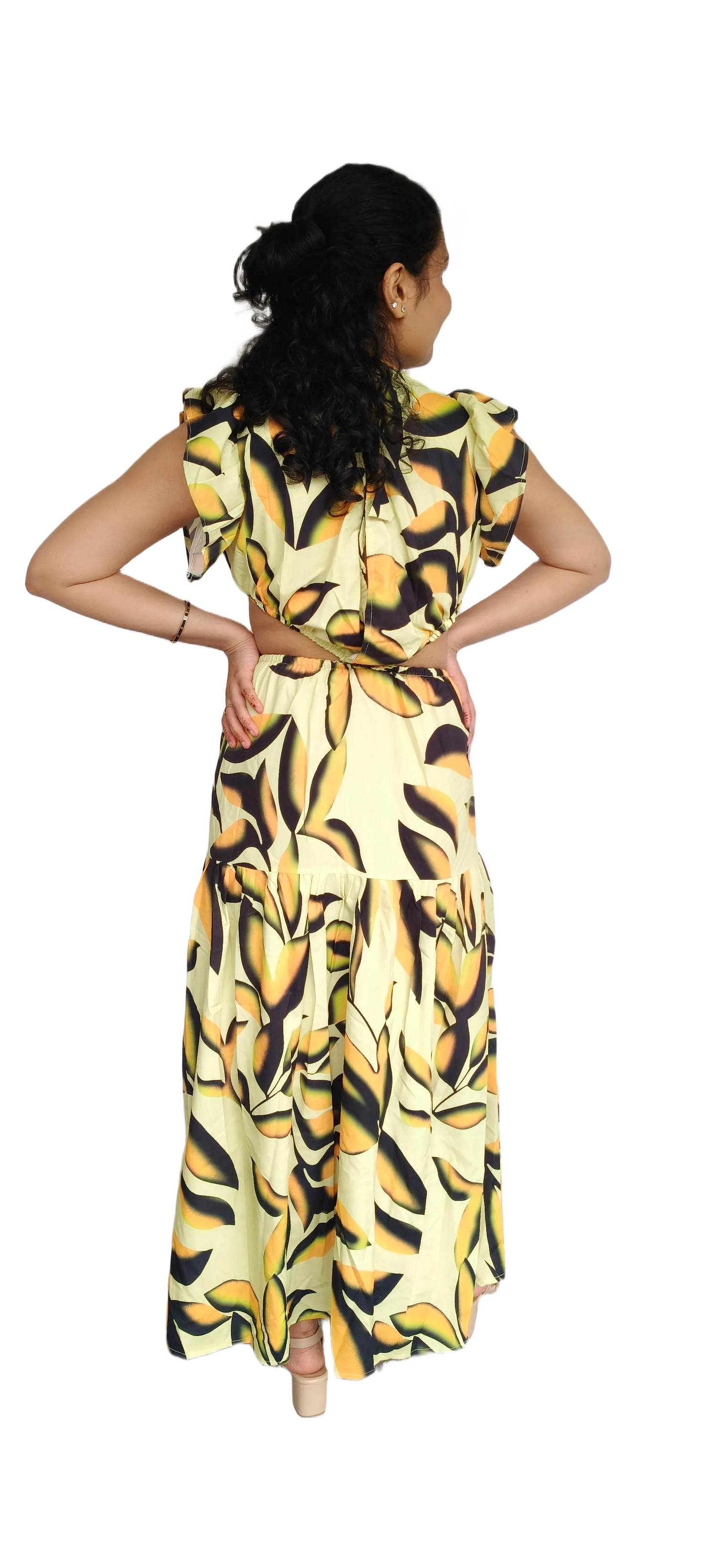 Women Long Sky Blue Long Dress