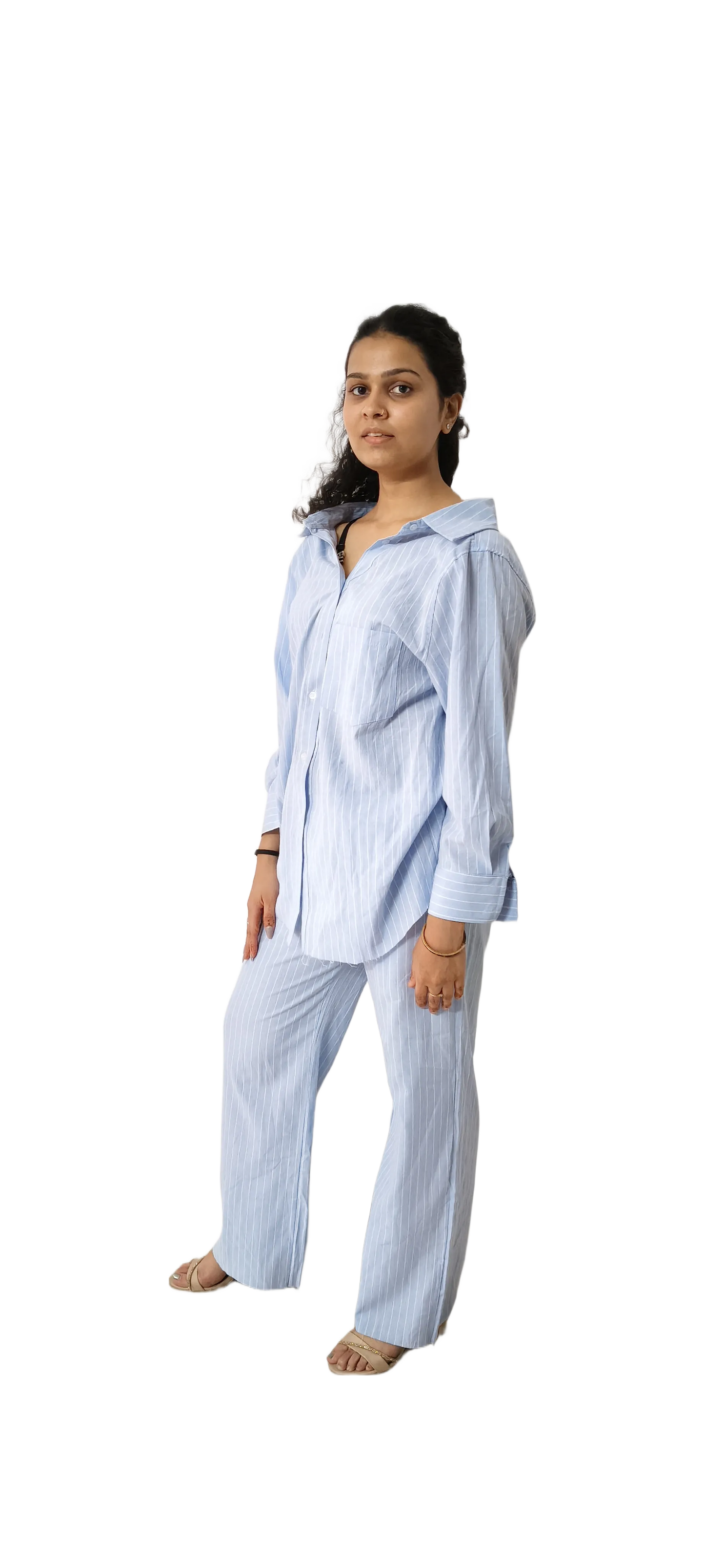 Long 100% Cotton Coord Set