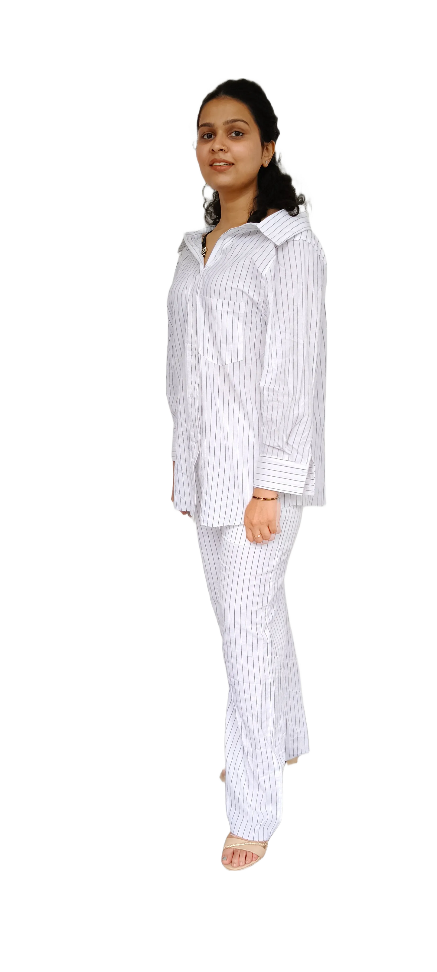 Long 100% Cotton Coord Set