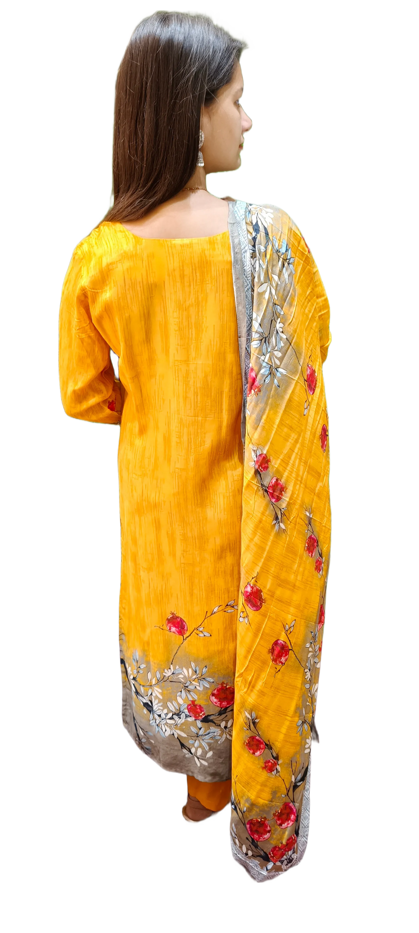 Cotton Kurta Pant Dupatta Set