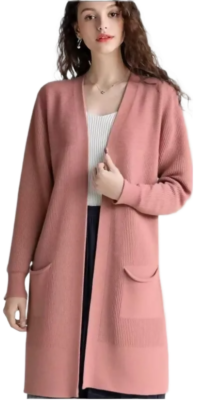 Exclusive Soft Wool Long Shrug