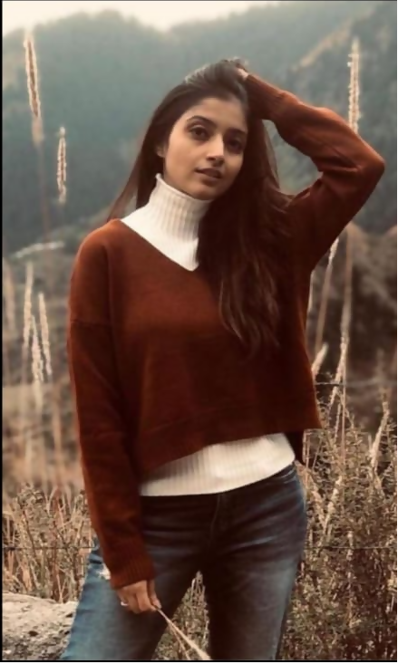 2 Pcs Sweater With High Neck Inner for Girls and Women