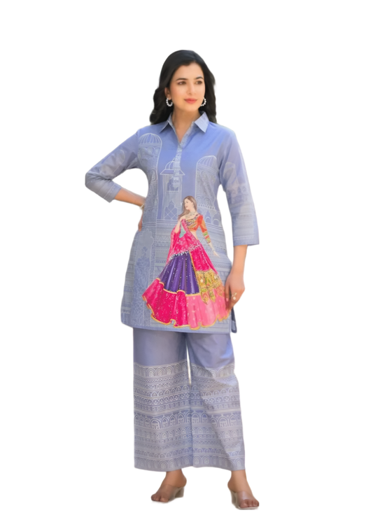 Jaipuri Printed Co-ord Set