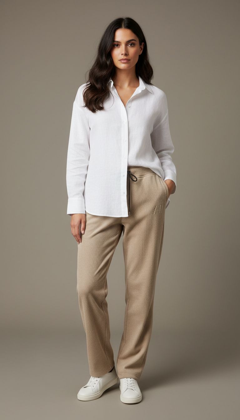 Cotrise Straight Fit Fleece Lower for Women