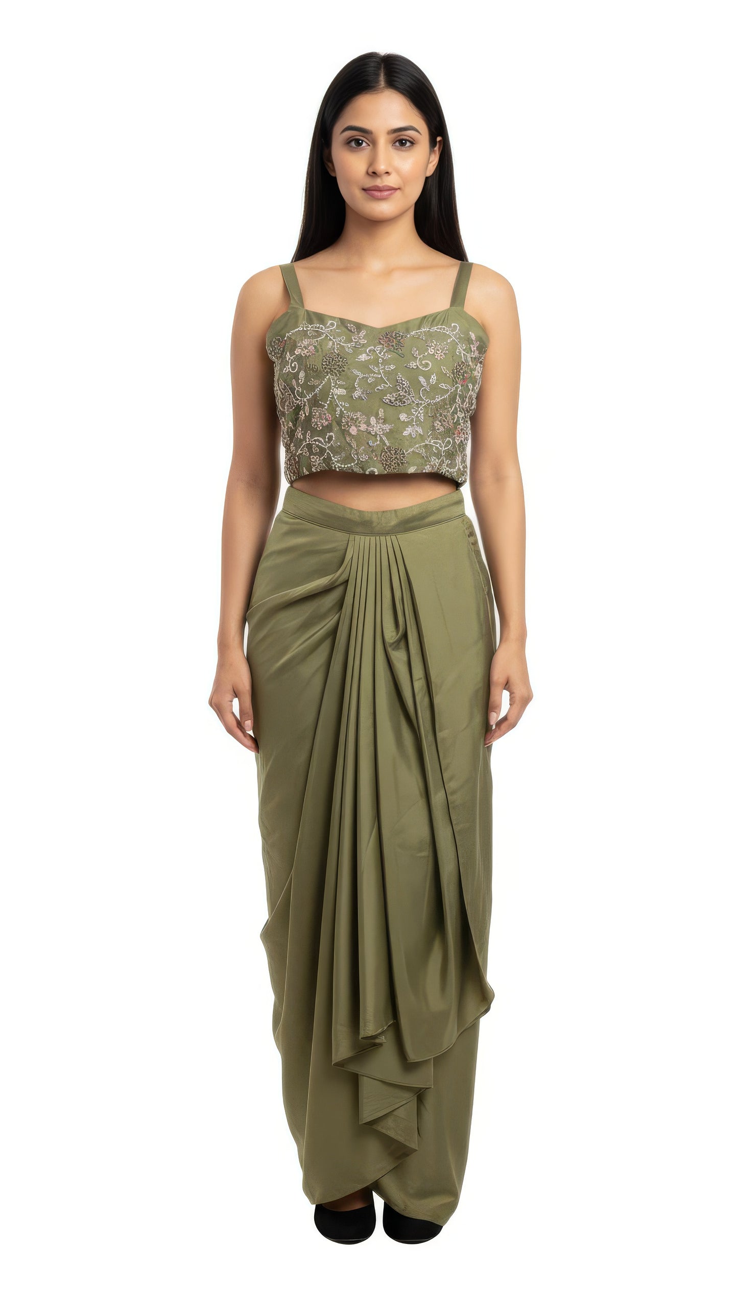 Traditional Lehenga Choli with Dupatta for Wedding