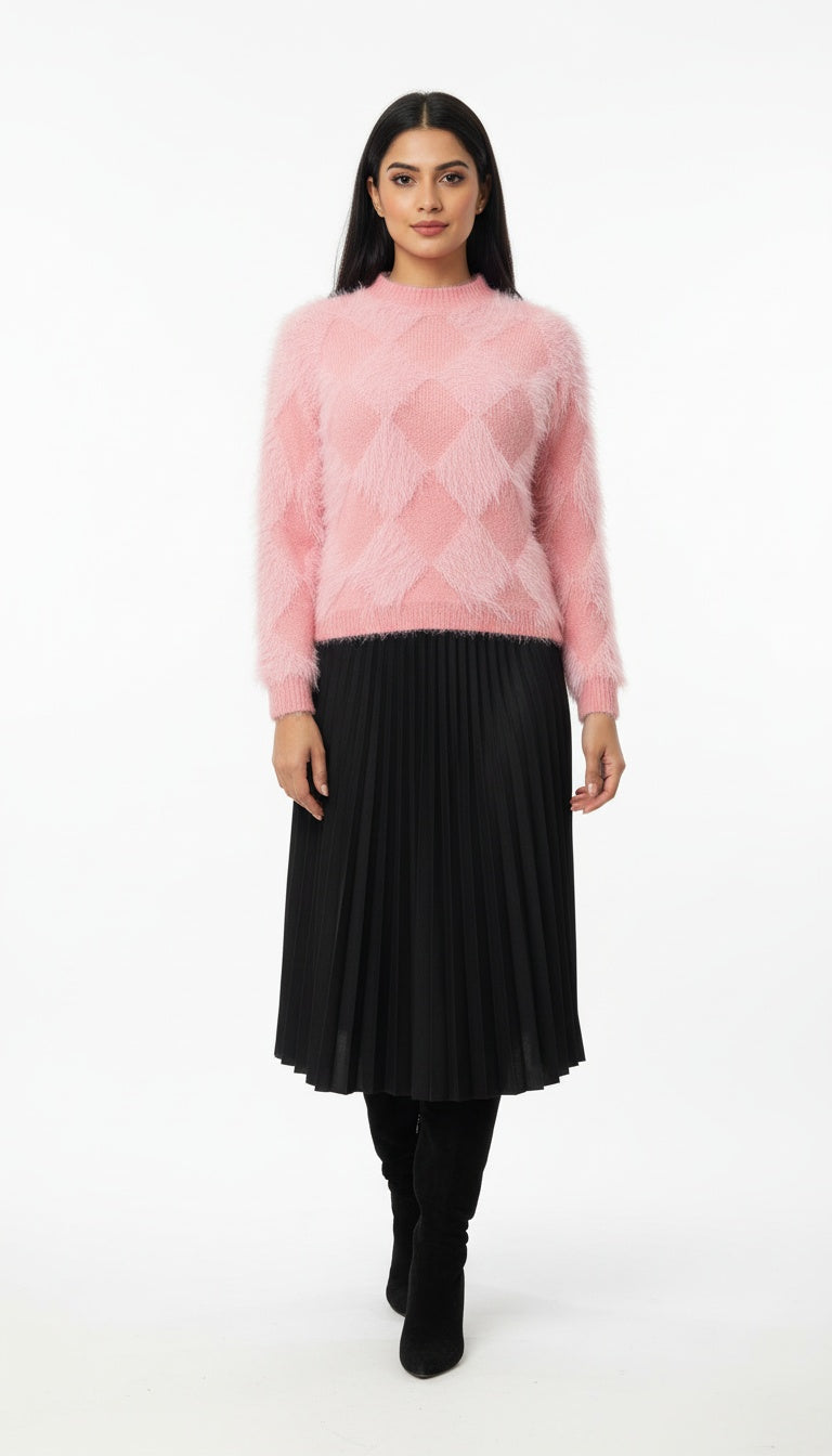 Women’s Soft Furry Winter Sweater