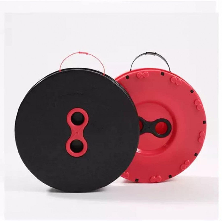 Telescoping Stool for Camping/Fishing/Hiking/Travel/BBQ/Garden, Retractable/Foldable Plastic Stool