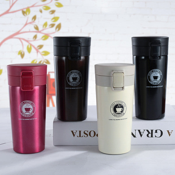 VACUUM INSULATED TRAVEL COFFEE CUP
